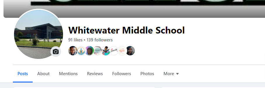 Whitewater Middle School Facebook Page